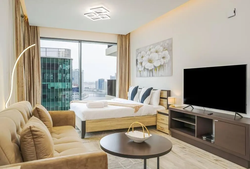 Apartment Ahad Residents - Cozy Studio Near Downtown Dubai